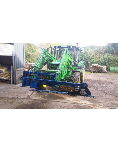 FOURCHES PALETTE TRACTEUR TÉLESCOPIQUE CHARGEUR 