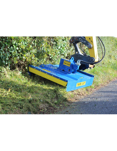 flail mower mini digger