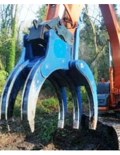 GRAPPINS 10 a 15t DÉMOLITION FORESTIER HD 10 a 15t