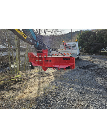 Wood splitter for diggers