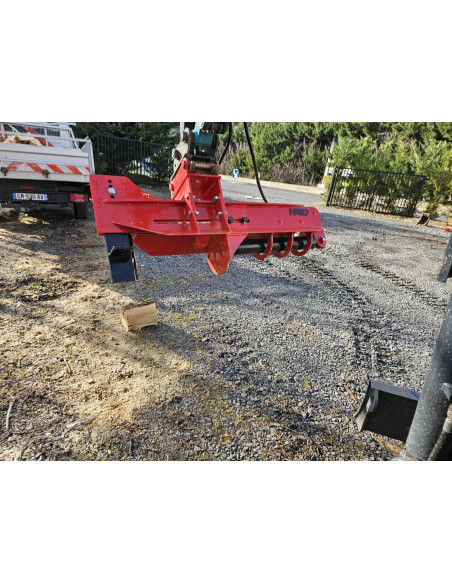 Wood splitter for diggers