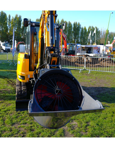 Godet malaxeur pour mini-pelle  2t5 à 8t