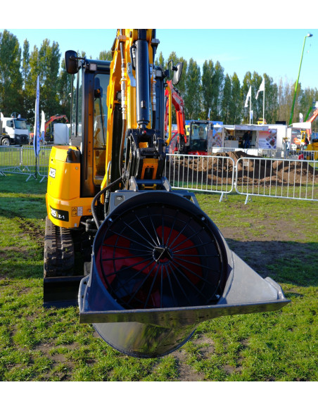 Godet malaxeur pour mini-pelle  2t5 à 8t