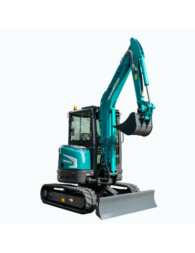 Sunward SWE50UF cabine + contrapoids + attache rapide hyd