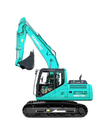 Sunward SWE155F-5A + contrapoids + attache rapide hyd