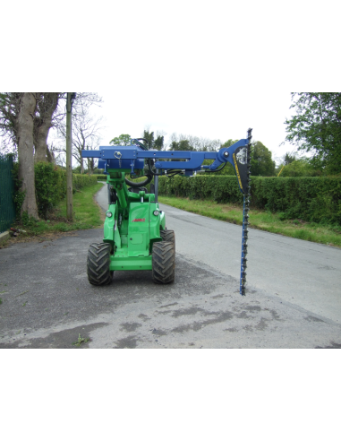Taille Haie Tracteur-chargeur valets de fermes