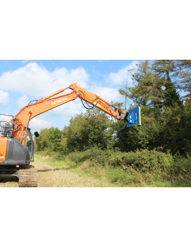RH1000 Flail Mower for 7–12T Excavators – 120 cm Heavy-Duty Cutter